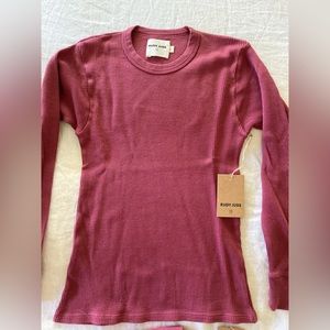 Rudy Jude thermal top in plum